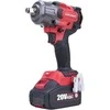 Akumuliatorinis smūginis veržliasukis Worcraft 1/2'' 850Nm (XCUBE dėžė) su 2 akumuliatoriais ir įkrovikliu