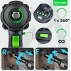 Akumuliatorinis smūginis veržliasukis Wuber W04602, 20V, 600 Nm