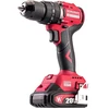 Akumuliatorinis suktuvas-gręžtuvas su kalimu WORCRAFT 20V LI-ION, 2x2.0Ah
