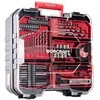 Akumuliatorinis suktuvas-gręžtuvas Worcraft su kalimu 20V LI-ION ir priedais 74 vnt., 2x2.0Ah
