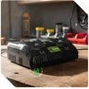 Dvigubas akumuliatorių įkroviklis Wuber W04011, 21,5 V