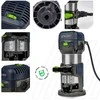 Elektrinė freza Wuber W28402 710W + 5 frezų rinkinys