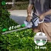 Elektrinės gyvatvorių žirklės Wuber W27331; 620W; 61cm