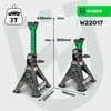 Pastatomas domkratas Wuber W22017 3t, 2 vnt.