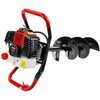 Red Technic Raudona Technic Benzinins žemės grąžtas Raudona Technic RTSWG0106 su 3 grąžtais ir prailgintuvu