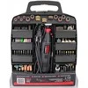Red Technic Raudona Technic Mini tiesinio šlifuoklio/graviruoklio rinkinys 300 vnt. Raudonas TECHNIC RTSPT0047
