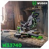 Skersinio pjovimo pjūklas Wuber W33740, 1700W, 210mm