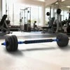 2-in-1 hantelių ir štangos rinkinys 20 kg Juoda ir mėlyna