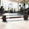 2-in-1 hantelių ir štangos rinkinys 20 kg Juoda ir raudona