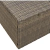 Sodo sofa su pagalve Pilka 184 x 62 x 69 cm poliratanas