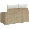 Sodo sofa su pagalve 123 x 62 x 69 cm poliratanas