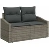 Sodo sofa su pagalve 123 x 62 x 69 cm poliratanas