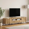 TV staliukas 3 dalių LED televizoriaus spintelė Artisano ąžuolo