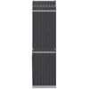 Sodo valgomojo komplektas 3 pcs Juoda poliratanas