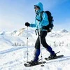 3 in 1 sniego batai Juoda 78,5 x 22 cm Aliuminis ir HDPE