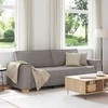 3-Vietis Sofa Taupe 220 cm audinys