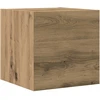 TV staliukas 4 dalių sieninis televizoriaus spintelės komplektas Artisan Oak