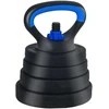 4-in-1 hantelių, štangos ir kettlebell rinkinys 30 kg