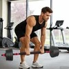 4-in-1 hantelių rinkinys 30kg Juoda ir raudona