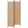 4-skydelis kambario skirstytuvas Smėlio 200 x 220 cm Audinys