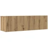TV staliukas 5 dalių sieninis televizoriaus spintelės komplektas Artisan Oak