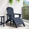 Adirondack kėdė Jūrinė mėlyna HDPE