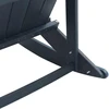 Adirondack supama kėdė Jūrinė mėlyna HDPE