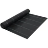 Agroplėvelė nuo piktžolių ir šaknų, juoda, 2x25m, PP