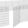 Aptvaras gyvūnams, 24 segmentai, 54x80cm, galvanizuota geležis