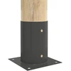 Apvalus žemės inkaras 12 vnt. Antracito 15 x 15 x 15 cm Metalas