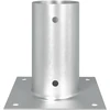 Apvalus žemės inkaras 12 vnt. Sidabrinė 15 x 15 x 15 cm Metalas