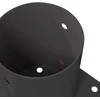Apvalus žemės inkaras 4 vnt. Antracito 15 x 15 x 15 cm Metalas