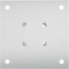 Apvalus žemės inkaras 4 vnt. Sidabrinė 15 x 15 x 15 cm Metalas