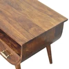 Artisan Furniture Agra mango medienos kavos staliukas, kaštono atspalvio