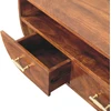 Artisan Furniture Agra mango medienos kavos staliukas, kaštono atspalvio