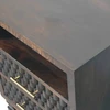 Artisan Furniture Arno mango medienos naktinis staliukas