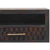Artisan Furniture Arno prie sienos montuojamas mango medienos naktinis staliukas