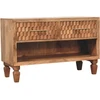 Artisan Furniture Arno Shoe Storage mango medienos batų spintelė, tikmedžio atspalvio