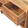 Artisan Furniture Arno Shoe Storage mango medienos batų spintelė, tikmedžio atspalvio
