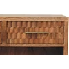 Artisan Furniture Arno Shoe Storage mango medienos batų spintelė, tikmedžio atspalvio