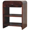 Artisan Furniture Aspen atviras mango medienos naktinis staliukas