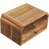 Artisan Furniture Avora prie sienos montuojamas mango medienos naktinis staliukas