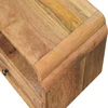 Artisan Furniture Avora prie sienos montuojamas mango medienos naktinis staliukas