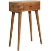 Artisan Furniture Ąžuolo Mini konsolinis staliukas