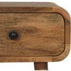 Artisan Furniture Ąžuolo Mini naktinis staliukas su 1 stalčiumi