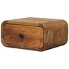 Artisan Furniture Ąžuolo Mini naktinis staliukas su 1 stalčiumi