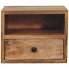 Artisan Furniture Ąžuolo naktinis staliukas su 1 stalčiumi
