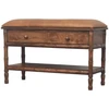 Artisan Furniture Bamboo Carved mango medienos daiktadėžė su raižytomis detalėmis