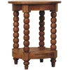 Artisan Furniture Barley Twist Round mango medienos šoninis staliukas