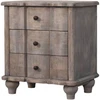 Artisan Furniture Beaumont lenktų formų naktinis staliukas